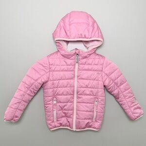 ZeroXposur Toddler Girl Light Pink Puffer Jacket - Size 4T
